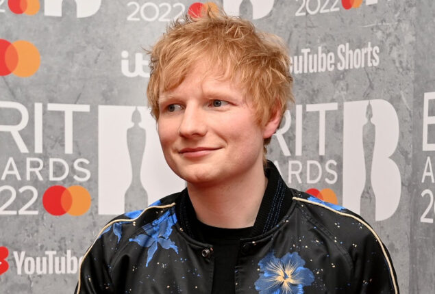 Ed Sheeran collaborates with Ipswitch Town for unveiling of third kit