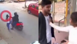 Boy snatches the girl’s phone, See the unexpected ending