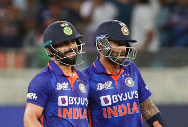 Virat Kohli and Suryakumar Yadav help India beat Hong Kong by 40 runs