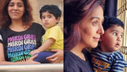 Yasra Rizvi new adorable clicks with her munchkin