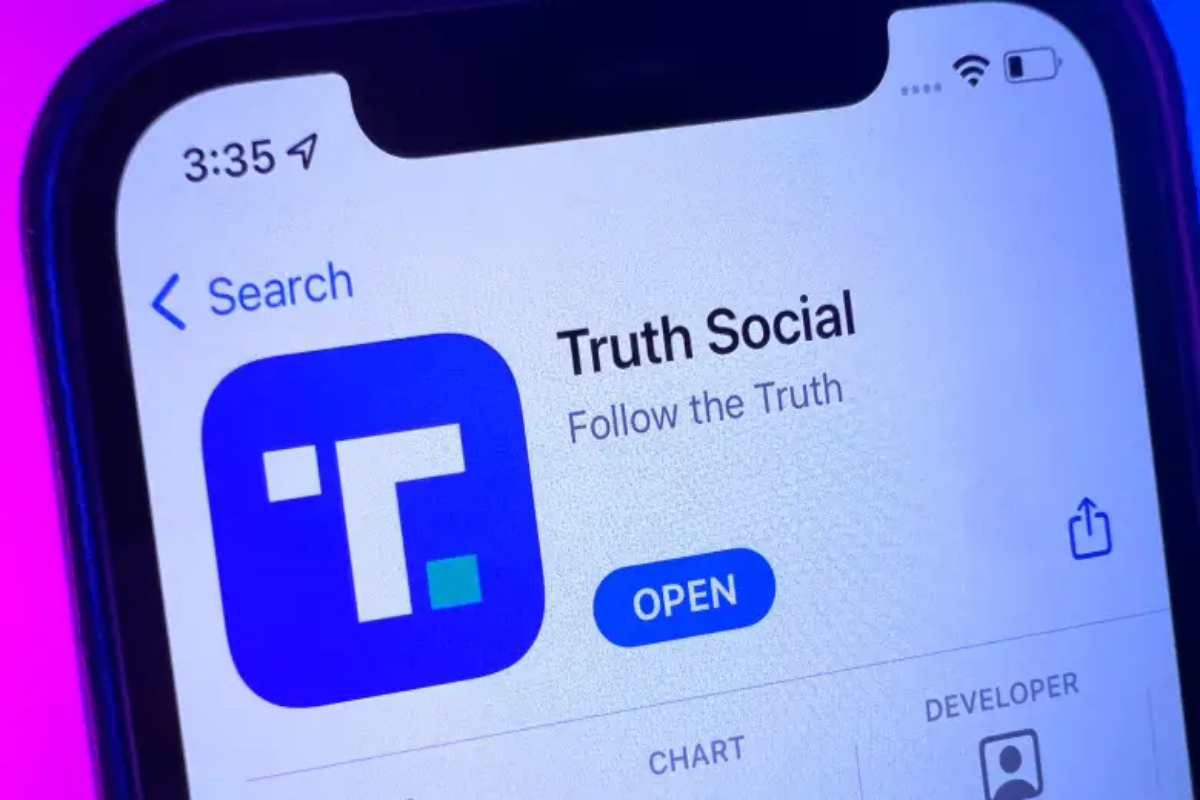 Truth Social app