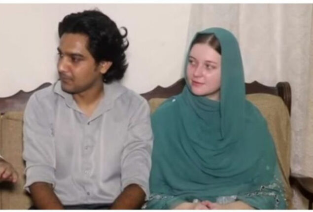 Viral: Russian girl converts to Islam to marry a Pakistani man