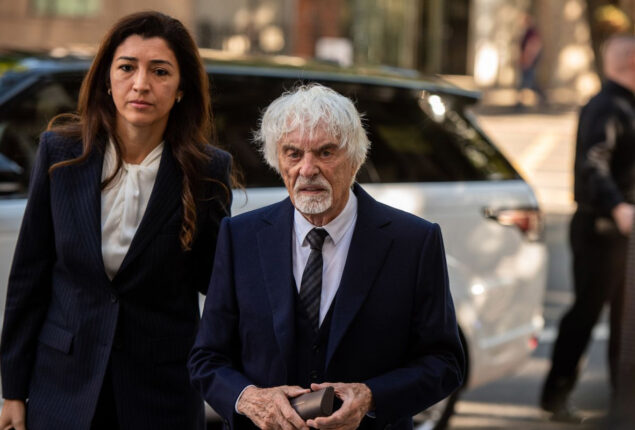 Former F1 supremo Bernie Ecclestone pleaded not guilty to fraud charges