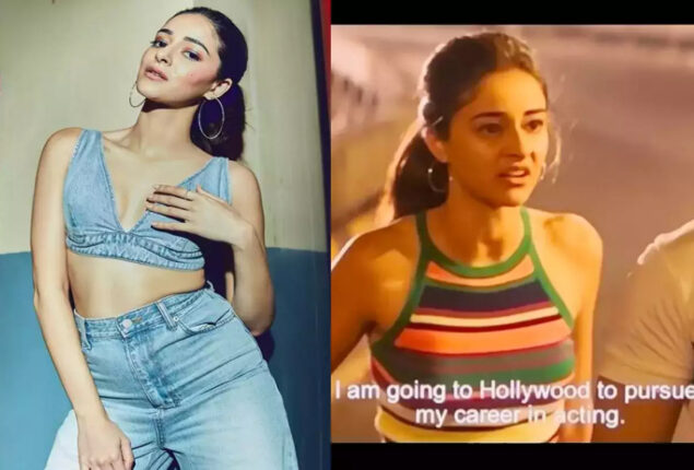 Ananya Panday: Hollywood speech in “Liger” is mocked by trollers
