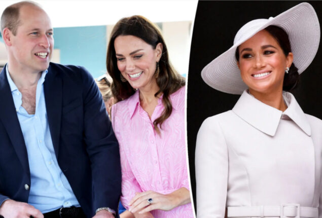 Prince William and Kate’s choice of Meghan pic silence up haters