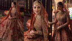 Hania Aamir looks gorgeous in her latest bridal shoot