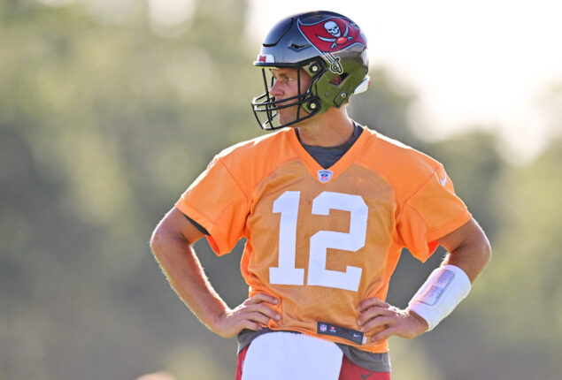 Tom Brady returned to Buccaneers training after 11-day break