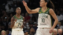 Jewell Loyd scores 26 focuses to lead Storm past Aces in Game 1