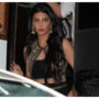 Shruti Haasan nails the black desi look as she poses after the filming of Salaar.