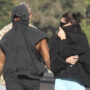 Kanye West spotted with mystery woman after his ex-wife Kim became single