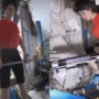 Astronaut aboard the ISS shares video of weightlifting in low gravity