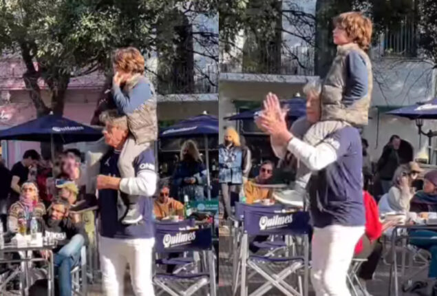 Viral: Little boy lost his dad in Argentina crowd