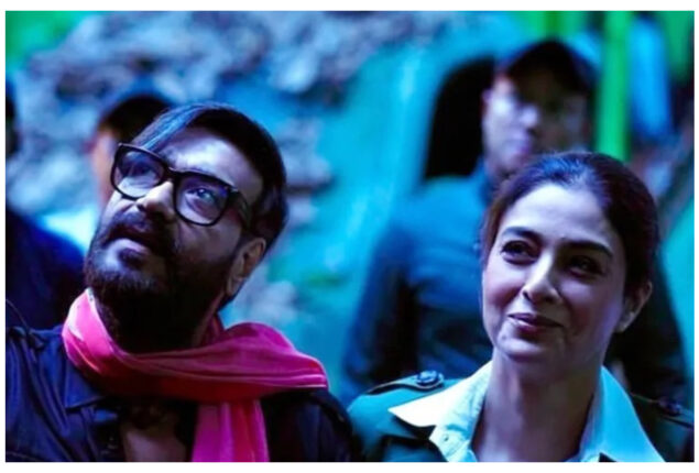 Tabu is excited to conclude her 9th film with Ajay Devgn
