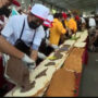 Chefs make 800 kg sandwich in 3 minutes for world record