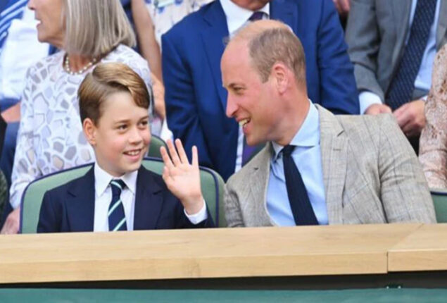 William acts in a “totally different” manner than Diana with George