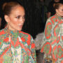 Jennifer Lopez astonished fans in bold orange dress in Capri