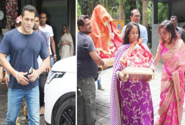 Arpita Khan Sharma asks Bappa for blessings on Ganesh Chaturthi