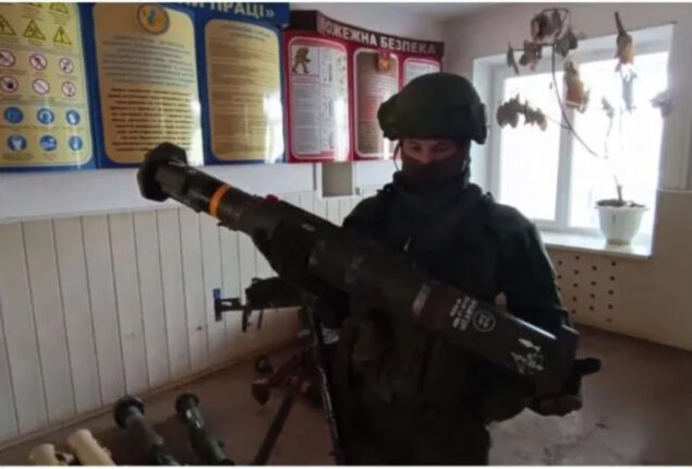 Russia shows off ‘trophies’ ,says seized US, UK, Poland weapons