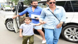 Saif Ali Khan and Taimur join Kareena Kapoor Khan for quality time