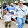 Saif Ali Khan and Taimur join Kareena Kapoor Khan for quality time