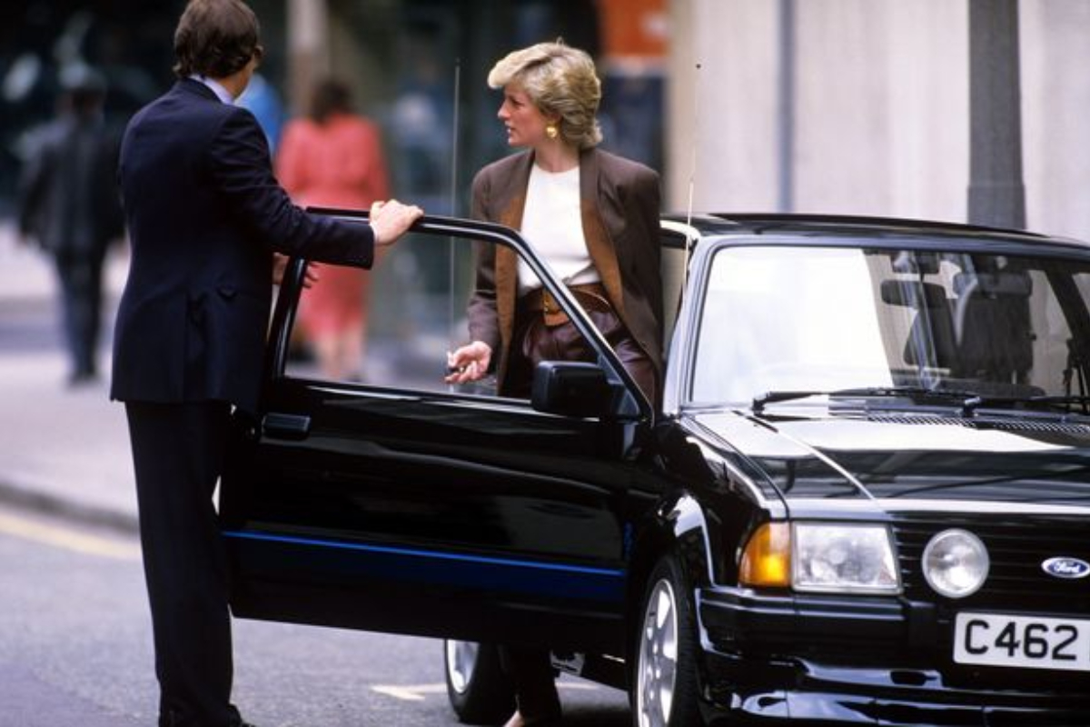 Lady Diana's beloved Ford Escort car