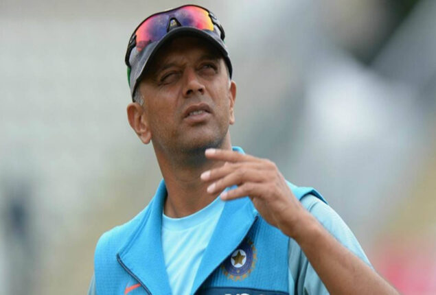 Rahul Dravid recovers from Covid-19, joins team in UAE