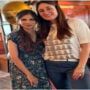 Kareena Kapoor and Saba Pataudi posed for photos on Instagram