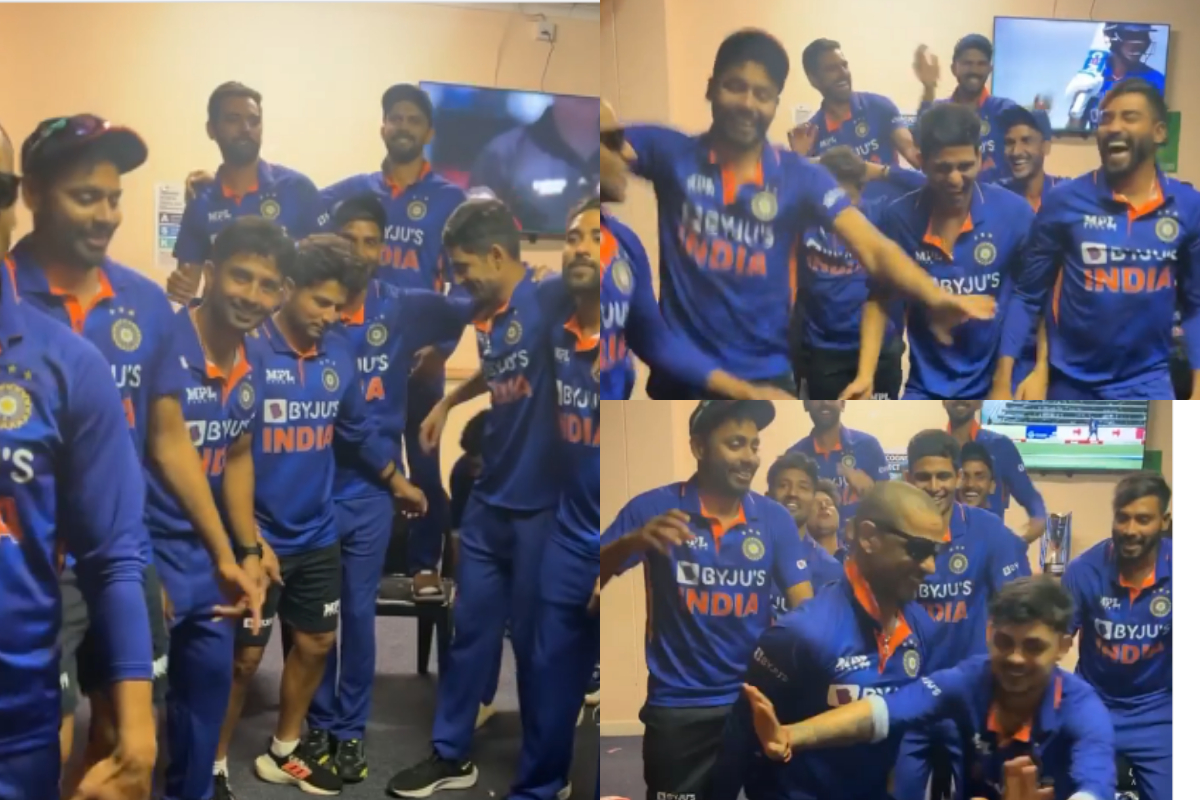 Shikhar Dhawan locker room