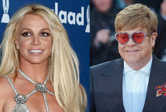 Britney Spears joins legend Elton John for a musical comeback