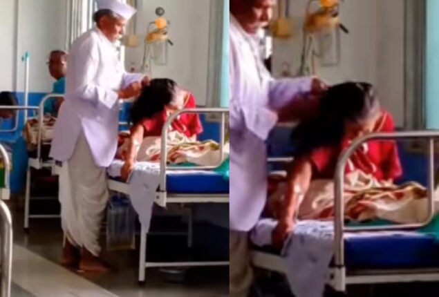Watch: Elderly couple’s love has gone popular online