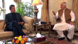 Chairman PTI Imran Khan along with CM KP visit flood-affected areas