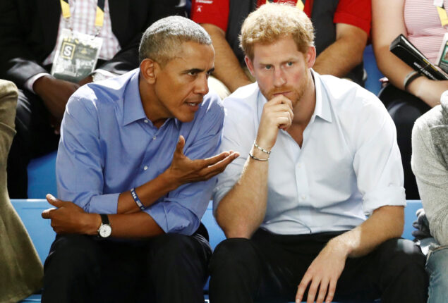 Prince Harry criticised for thinking that his memoir would help him to become like Barack Obama