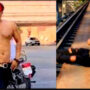 Salman Khan Doppelganger on Gomti River Railway Bridge