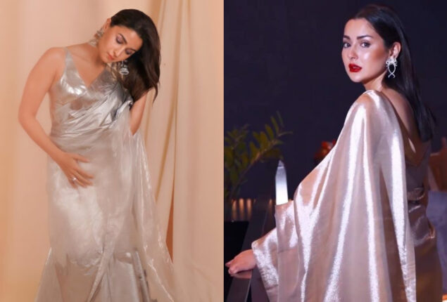 Netizens accuses Hania Aamir for copying Alia Bhatt’s look