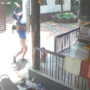 Watch: Kerala man catches younger brother falling terrace
