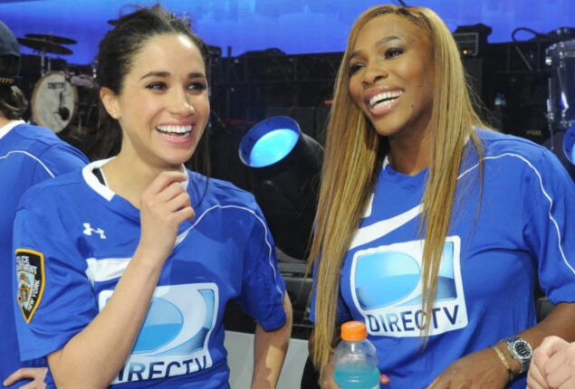 After tennis great Serena Williams announced her retirement, Meghan Markle was asked to show her support