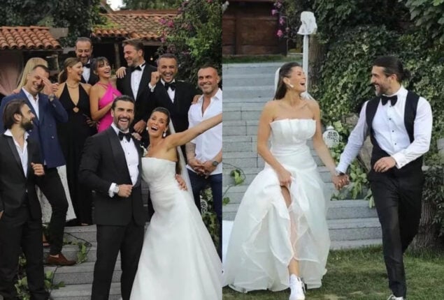 Ertugrul famed Cengiz Coşkun ties the knot in intimate ceremony