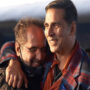 Akshay Kumar and Aanand L Rai photographed at airport