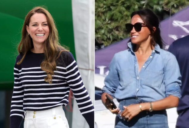 Meghan Markle and Kate Middleton wear summer shorts