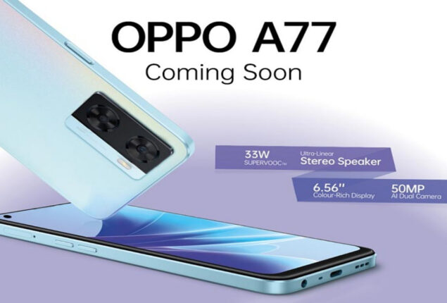 OPPO A77 4G specifications leaked