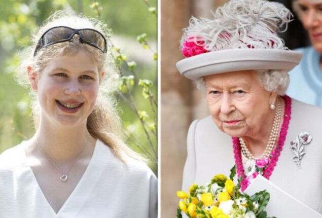 Lady Louise Windsor, the queen’s ‘favourite grandchild,’ appears