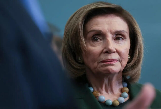 Stocks fall as Nancy Pelosi visits Taiwan