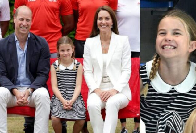 Princess Charlotte mentions her favourite game