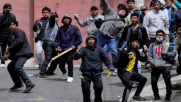 Clashes erupt in Bolivia