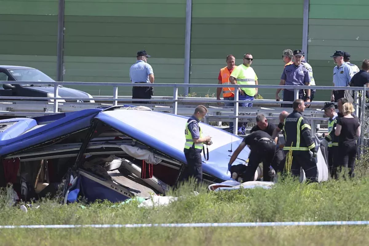 Croatia bus incident