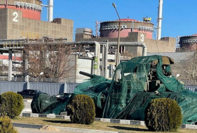 Zaporizhzhia: Russian rockets destroyed a portion of the nuclear reactor