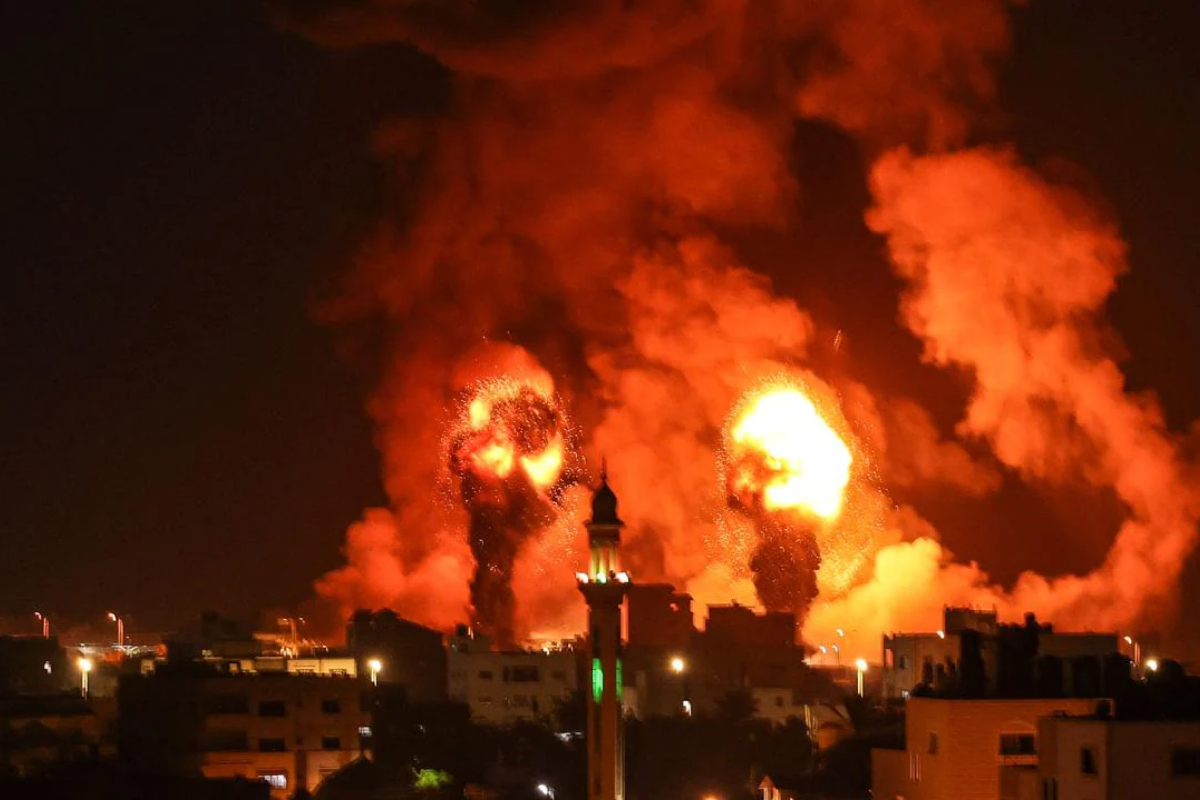 Airstrikes in Gaza