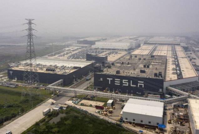 Shanghai factory revamp cut Tesla’s China sales last month