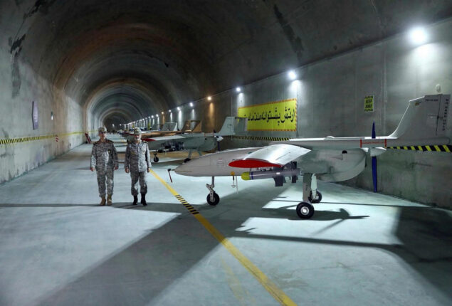 US officials suspect that Russians have started training on Iranian drones