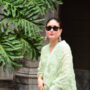Kareena Kapoor Khan dolled up in green for the Raksha Bandhan celebration